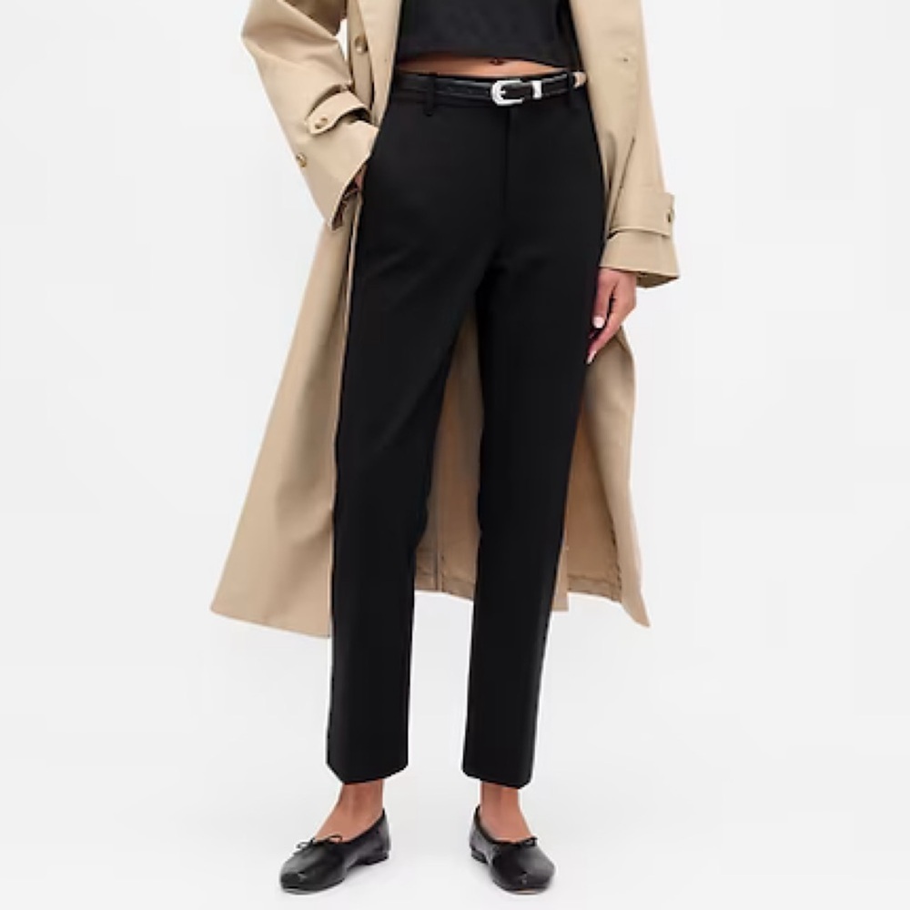 St. John Heritage Ankle-Length Pants in Black